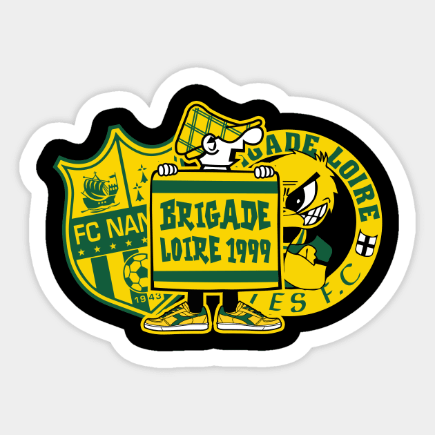 ultras nantes Sticker by lounesartdessin